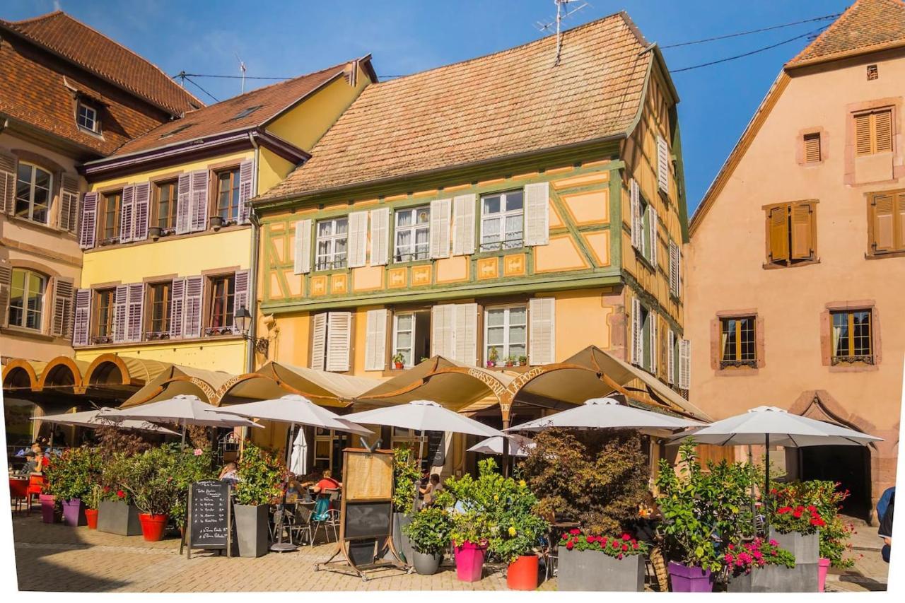 Charmant Appartement Alsacien Ribeauvillé Exteriör bild